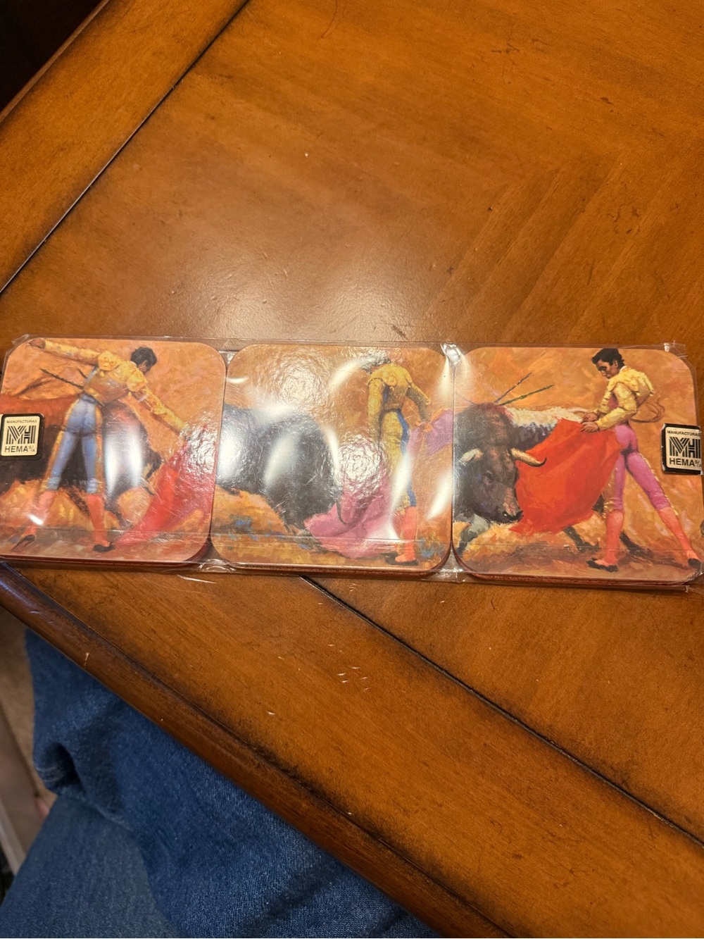 Drink Coasters Set New Souvenir from Spain Matador Coasters